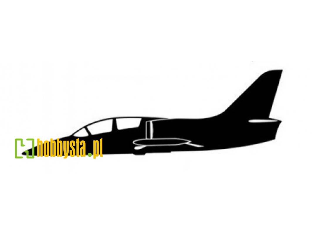 Sticker L-39 Albatros (15cm Black) - zdjęcie 1 Sticker L-39 Albatros (15cm Black) - zdjęcie 1
