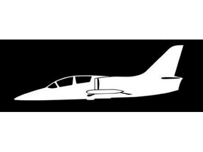 Sticker L-39 Albatros (15cm White) - zdjęcie 1