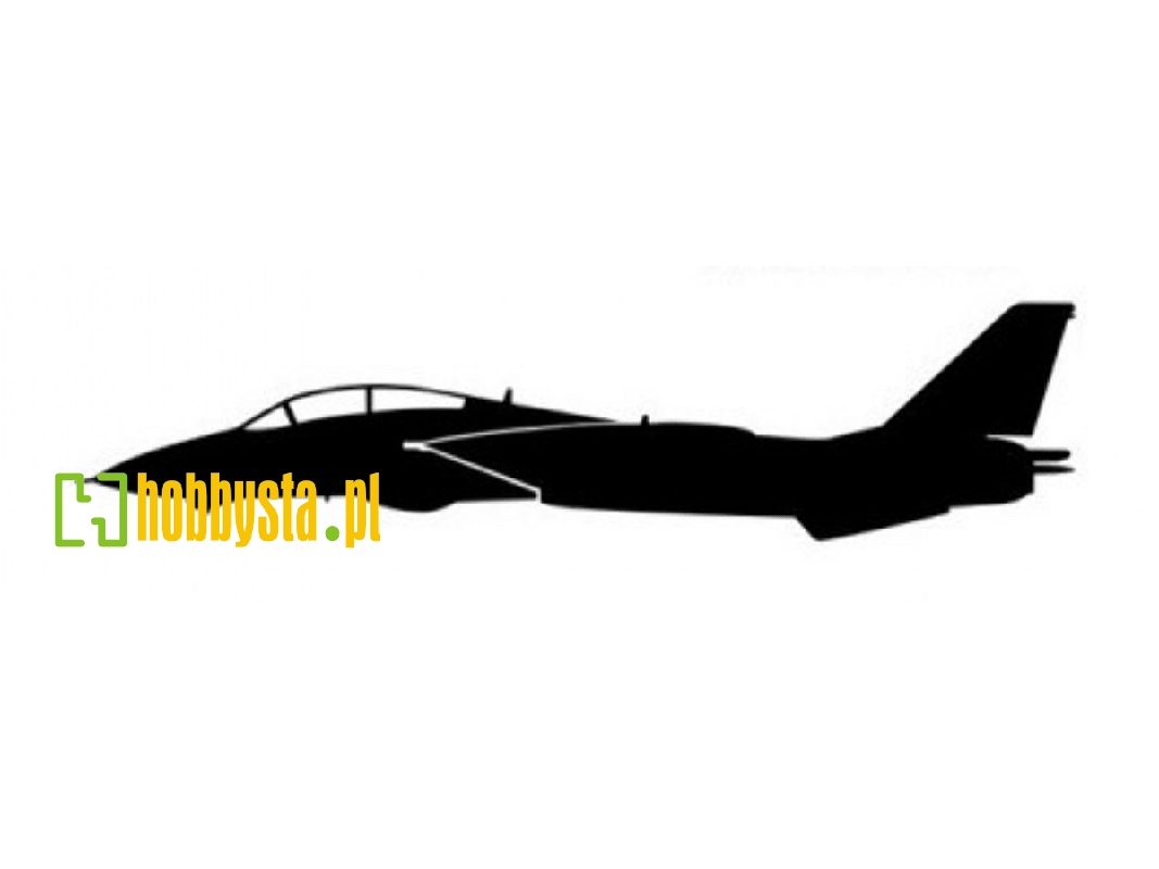 Sticker F-14 Tomcat (15cm Black) - zdjęcie 1 Sticker F-14 Tomcat (15cm Black) - zdjęcie 1