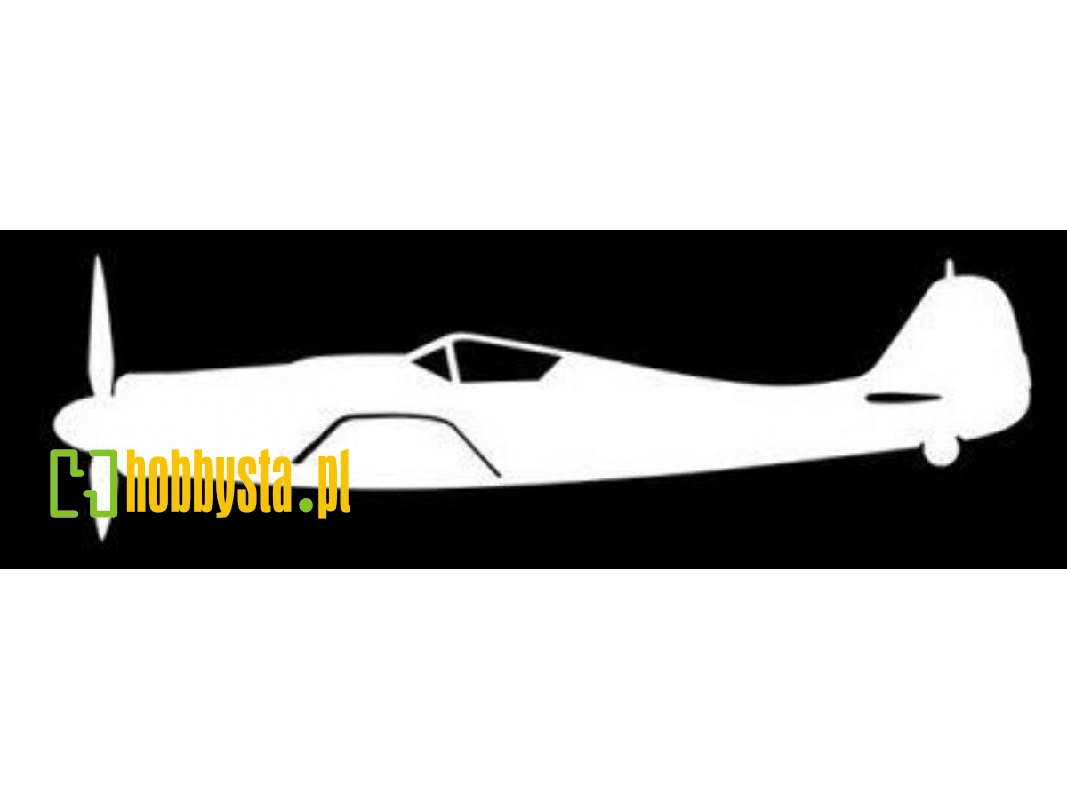 Sticker Fw 190 D (15cm White) - zdjęcie 1 Sticker Fw 190 D (15cm White) - zdjęcie 1