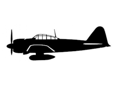 Sticker A6m5 Zero (15cm Black) - zdjęcie 1