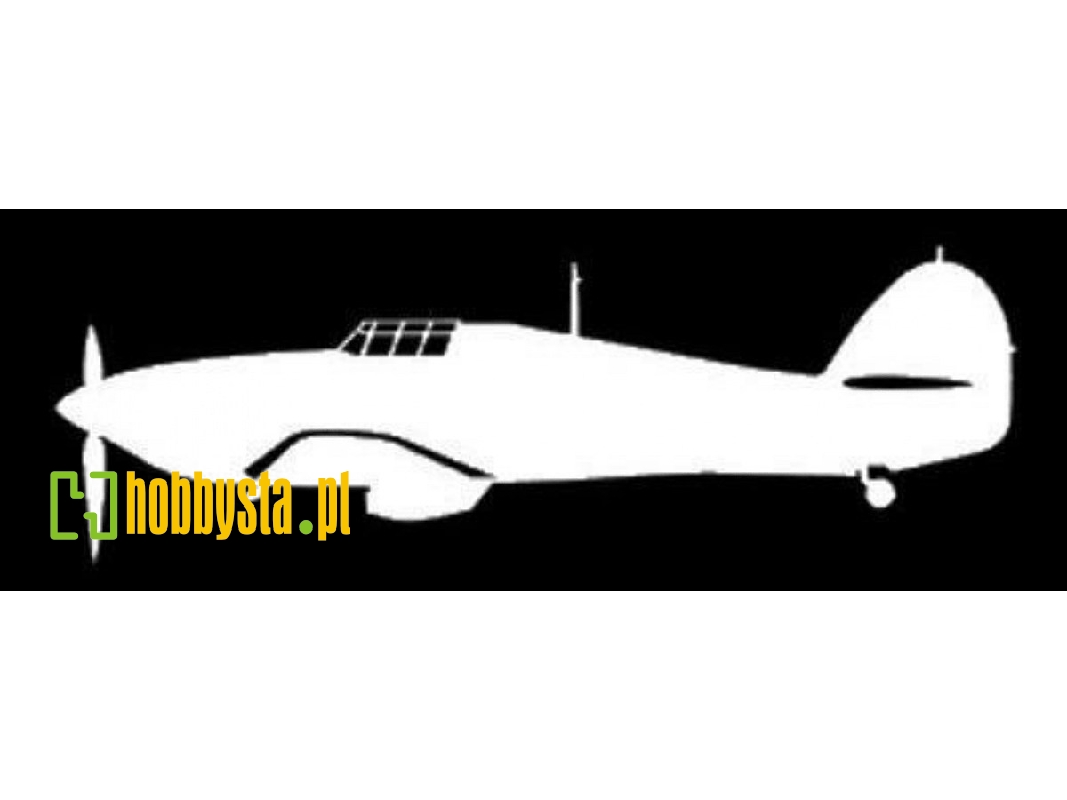 Sticker Hawker Hurricane (15cm White) - zdjęcie 1 Sticker Hawker Hurricane (15cm White) - zdjęcie 1