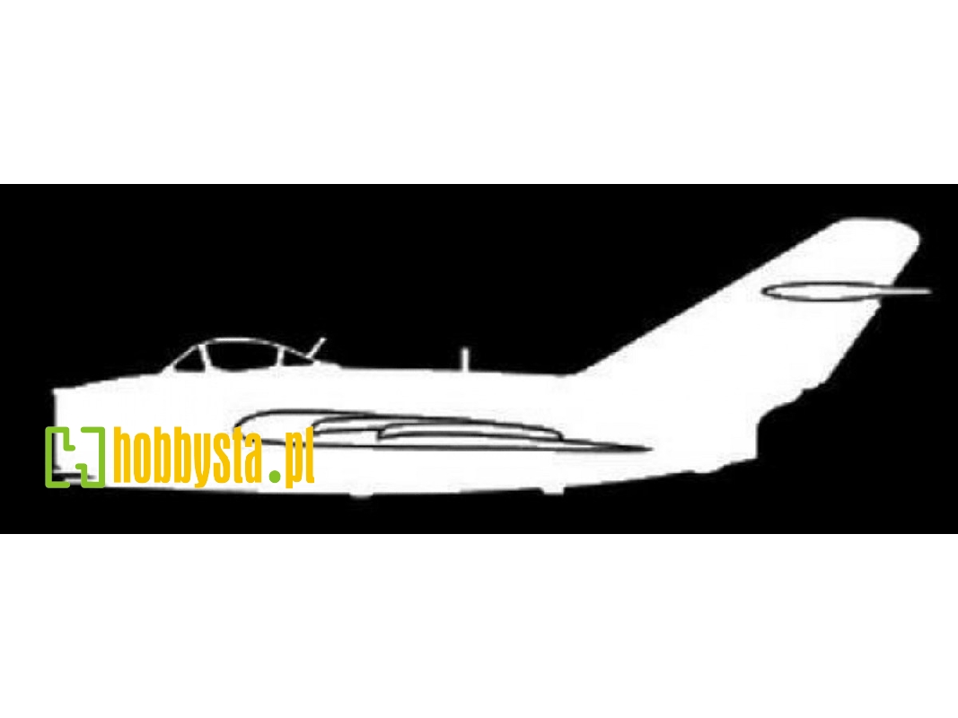 Sticker Mig-15 Bis (15cm White) - zdjęcie 1 Sticker Mig-15 Bis (15cm White) - zdjęcie 1