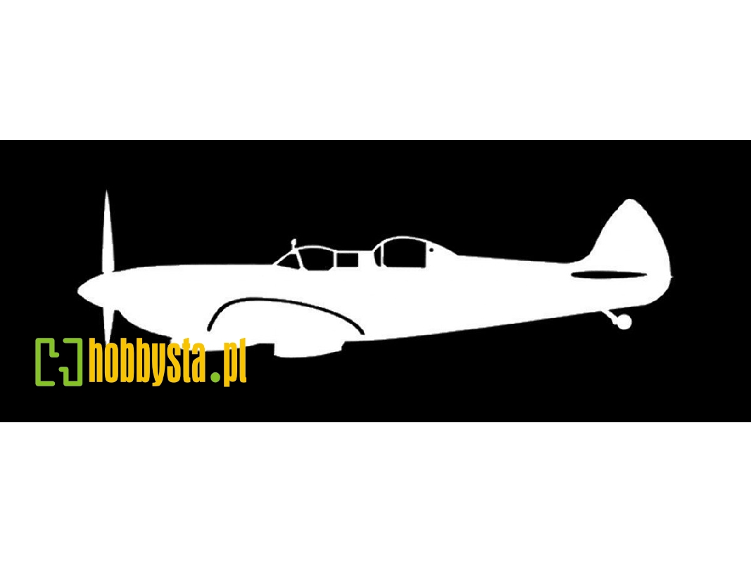 Sticker Spitfire Double Seater (15cm White) - zdjęcie 1 Sticker Spitfire Double Seater (15cm White) - zdjęcie 1
