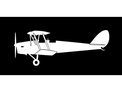 Sticker Tiger Moth (15cm White) - zdjęcie 1