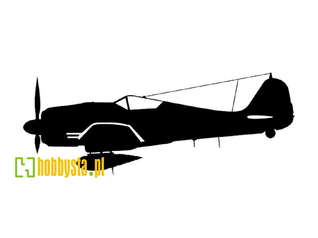 Sticker Fw 190a-8 (15cm Black) - zdjęcie 1 Sticker Fw 190a-8 (15cm Black) - zdjęcie 1