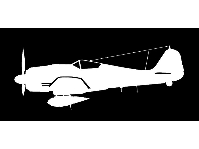 Sticker Fw 190a-8 (15cm White) - zdjęcie 1