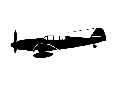 Sticker Avia Cs-199 (15cm Black) - zdjęcie 1