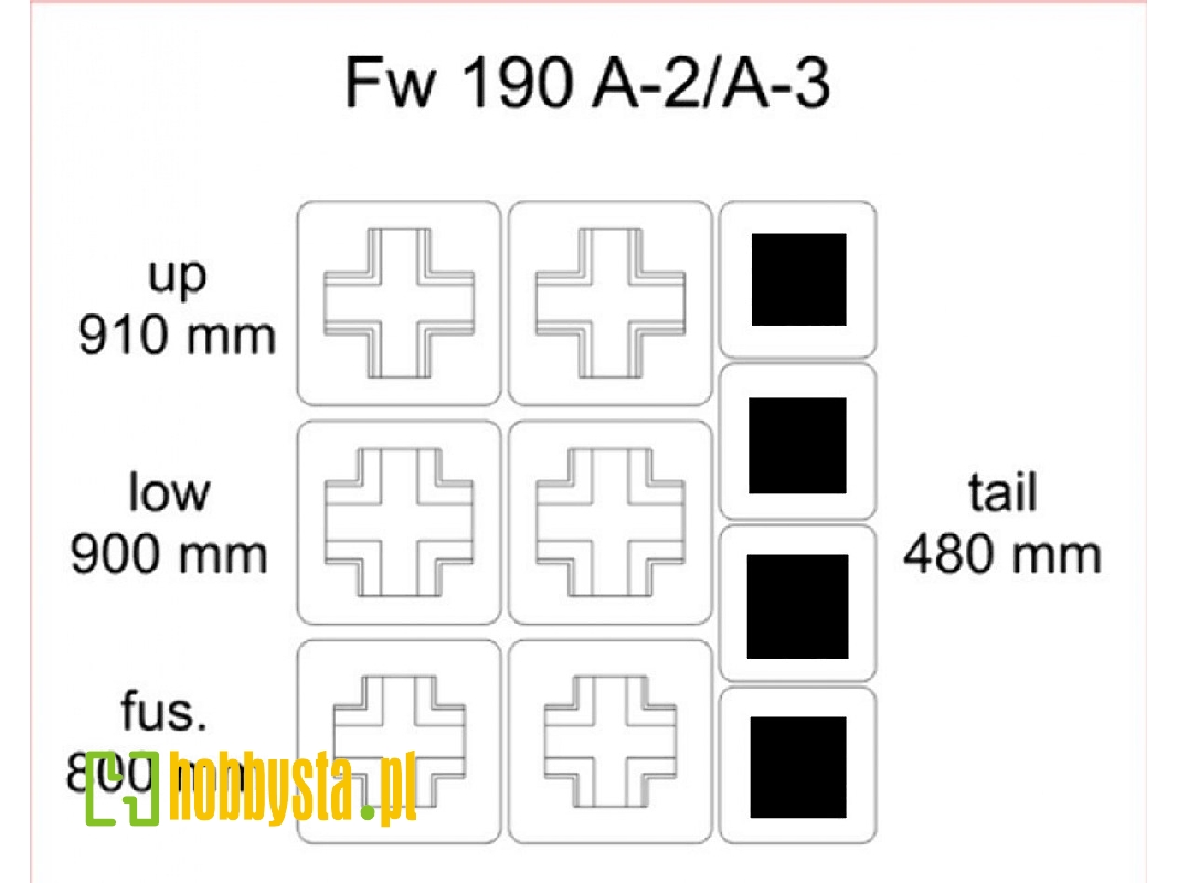 Fw 190 A-2/A-3 Mask - zdjęcie 1 Fw 190 A-2/A-3 Mask - zdjęcie 1