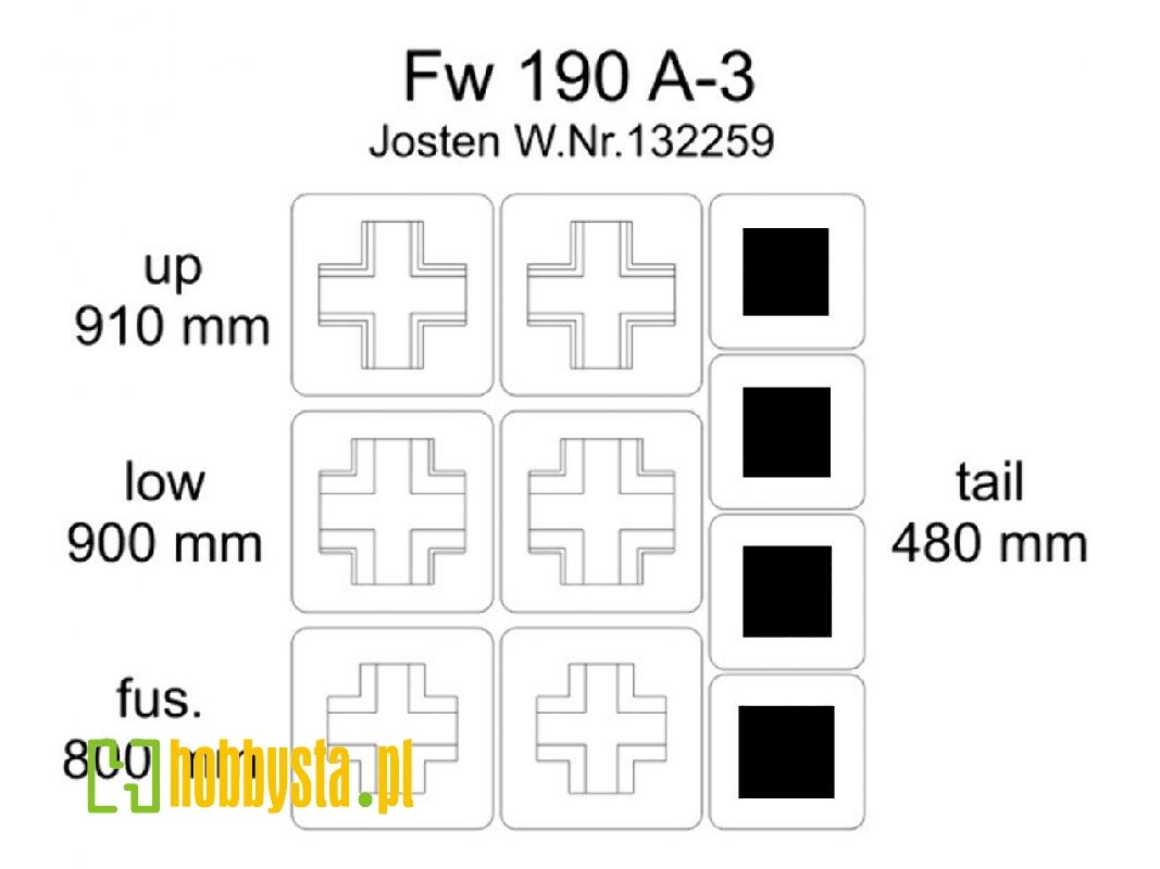 Fw 190 A-3 Mask - zdjęcie 1 Fw 190 A-3 Mask - zdjęcie 1