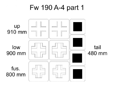 Fw 190 A-4 Mask Part 1 - zdjęcie 1