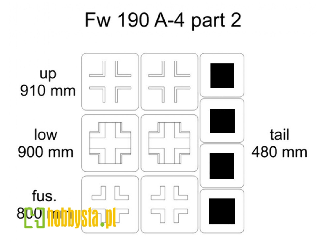 Fw 190 A-4 Mask Part 2 - zdjęcie 1 Fw 190 A-4 Mask Part 2 - zdjęcie 1