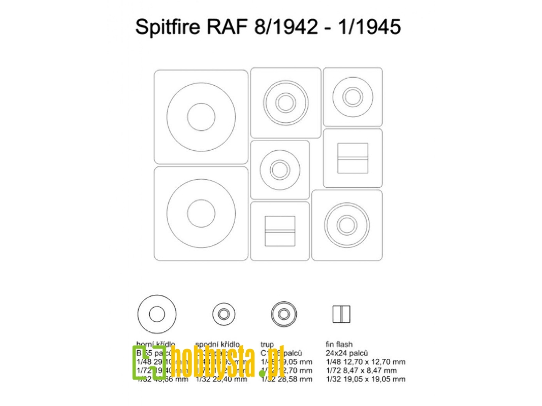 Spitfire Raf Late Mask - zdjęcie 1 Spitfire Raf Late Mask - zdjęcie 1