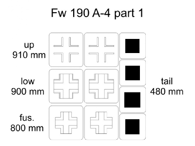 Fw 190 A-4 Mask Part 1 - zdjęcie 1