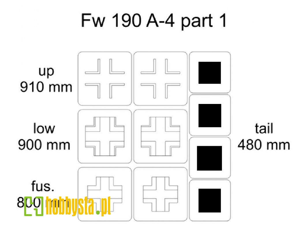Fw 190 A-4 Mask Part 1 - zdjęcie 1