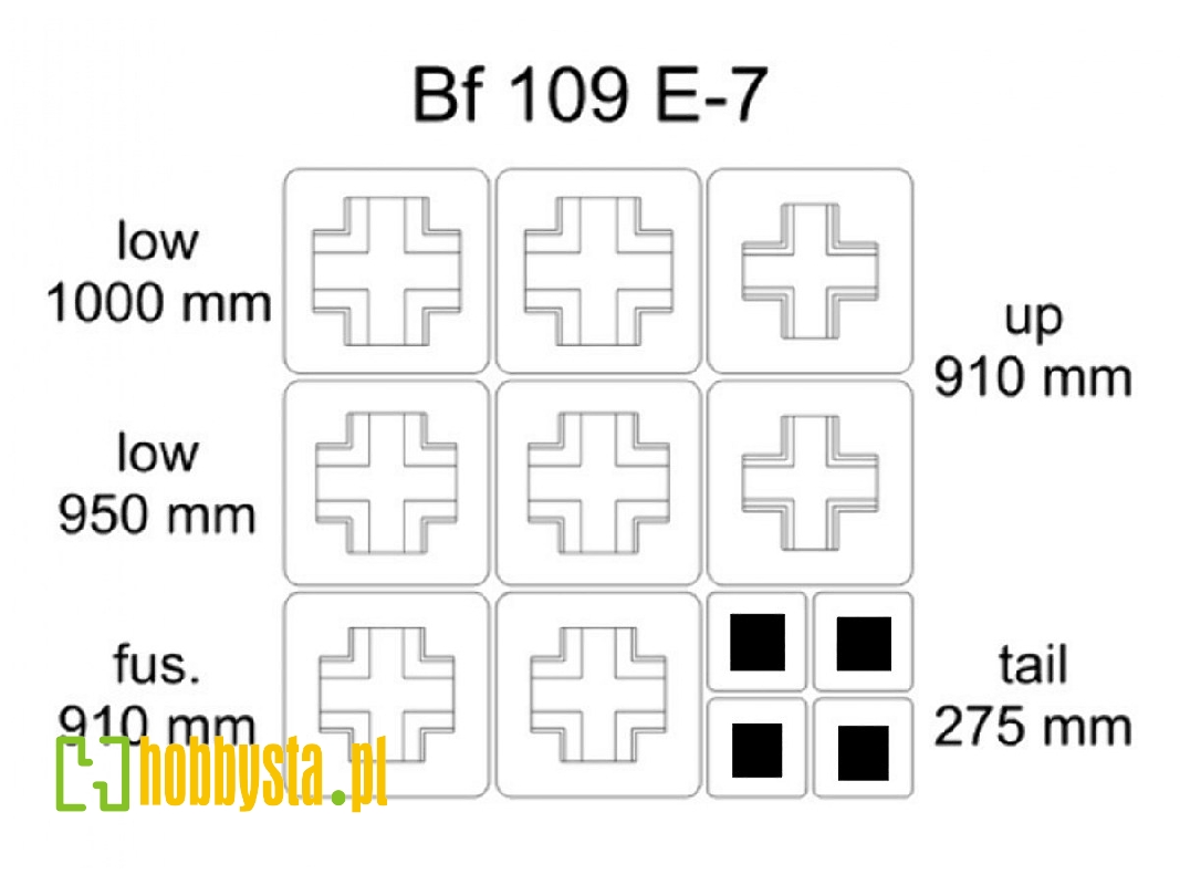 Bf 109 E-7 Mask - zdjęcie 1 Bf 109 E-7 Mask - zdjęcie 1