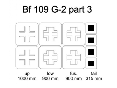 Bf 109 G-2 Mask Part 3 - zdjęcie 1