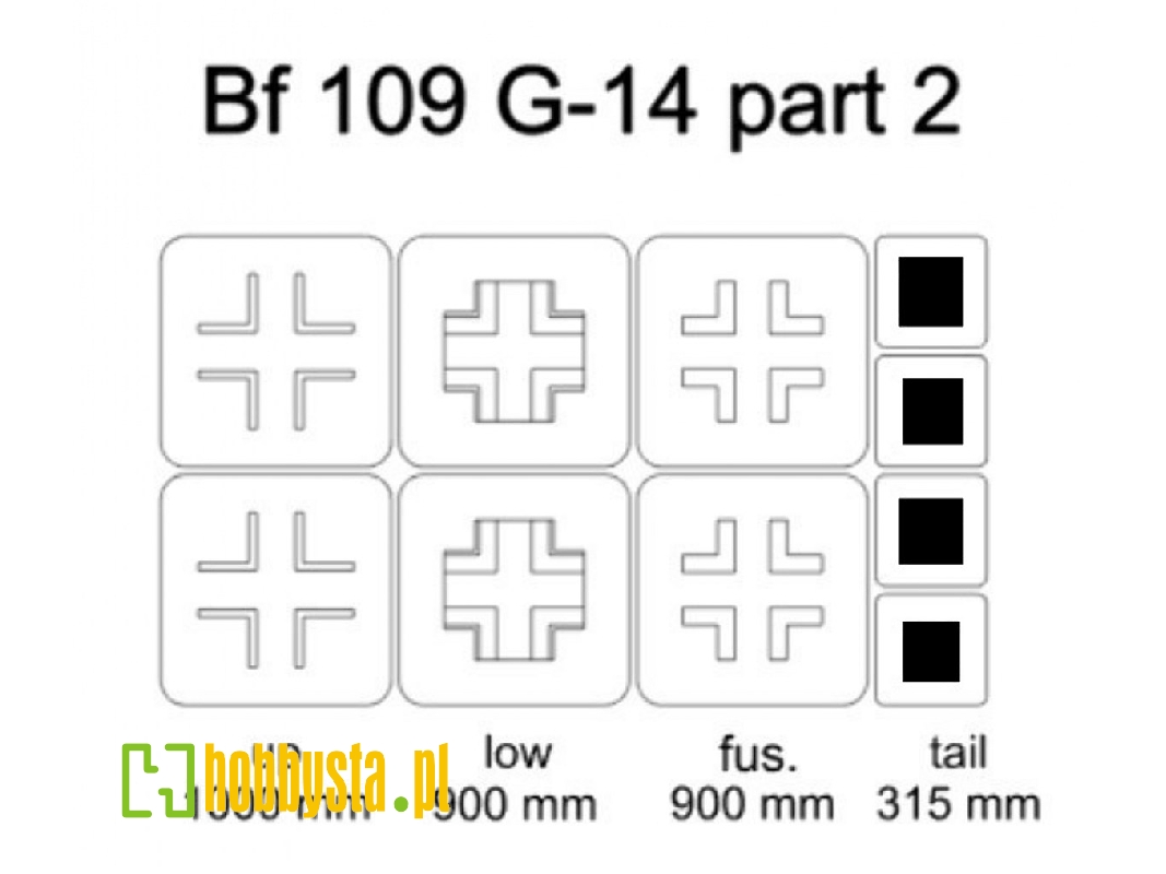 Bf 109 G-14 Mask Part 2 - zdjęcie 1 Bf 109 G-14 Mask Part 2 - zdjęcie 1