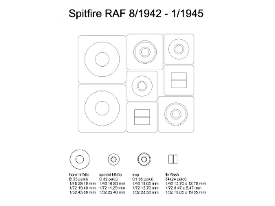Spitfire Raf Late Mask - zdjęcie 1