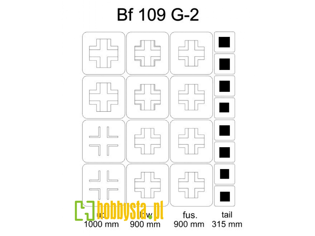 Bf 109 G-2 Mask - zdjęcie 1 Bf 109 G-2 Mask - zdjęcie 1