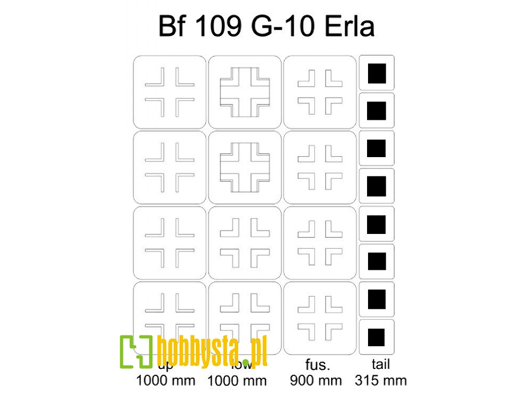 Bf 109 G-10 Erla Mask - zdjęcie 1 Bf 109 G-10 Erla Mask - zdjęcie 1