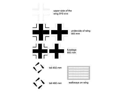 Focke-wulf Fw 190 A-6 - Masks For Crosses And Walkways - zdjęcie 2