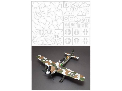 Fw 190 A-4 Nowotny Mask (For Eduard) - zdjęcie 1