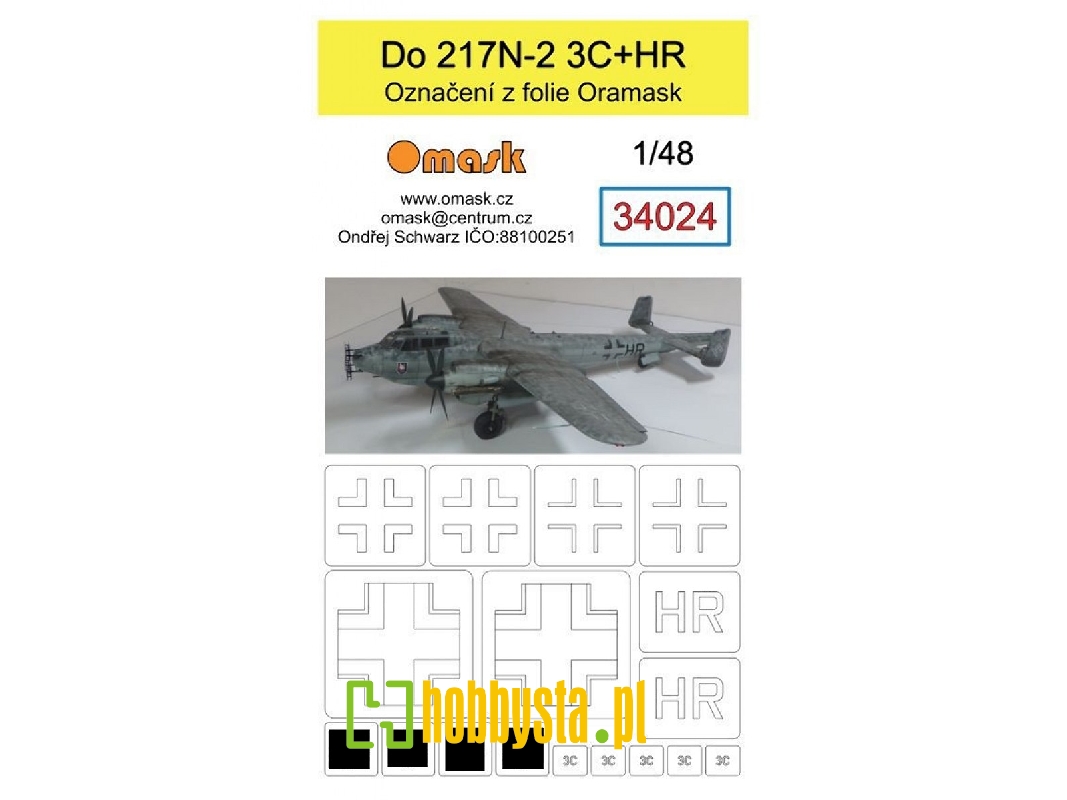 Do 217n-2 Mask (3c+hr) - zdjęcie 1 Do 217n-2 Mask (3c+hr) - zdjęcie 1