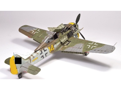 Fw 190f-8 (Yellow 14) Mask For Eduard 8179 Marking B - zdjęcie 3