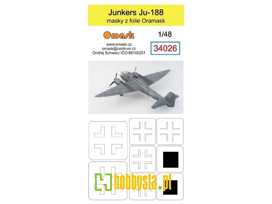 Junkers Ju-188 Mask - zdjęcie 1 Junkers Ju-188 Mask - zdjęcie 1