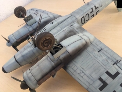 Junkers Ju-88g-6 W.Nr. 622501 3c+cd Mask - zdjęcie 7