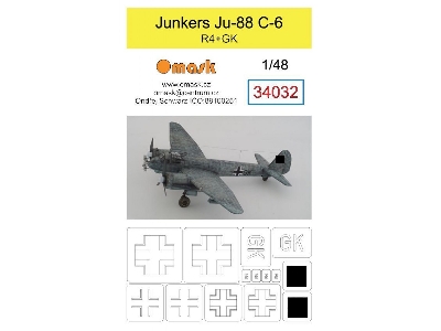 Junkers Ju-88c-6 R4+gk Mask - zdjęcie 1