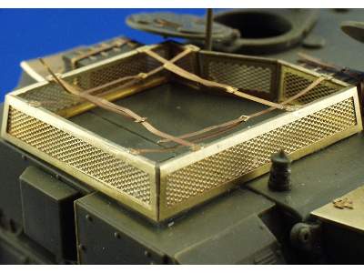  British 155mm AS-90 SPH mesh 1/35 - Trumpeter - blaszki - zdjęcie 2