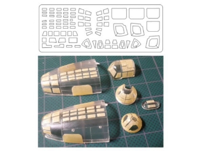 Ilyushin Il-4 Masks (For Zvezda Kits) - zdjęcie 1