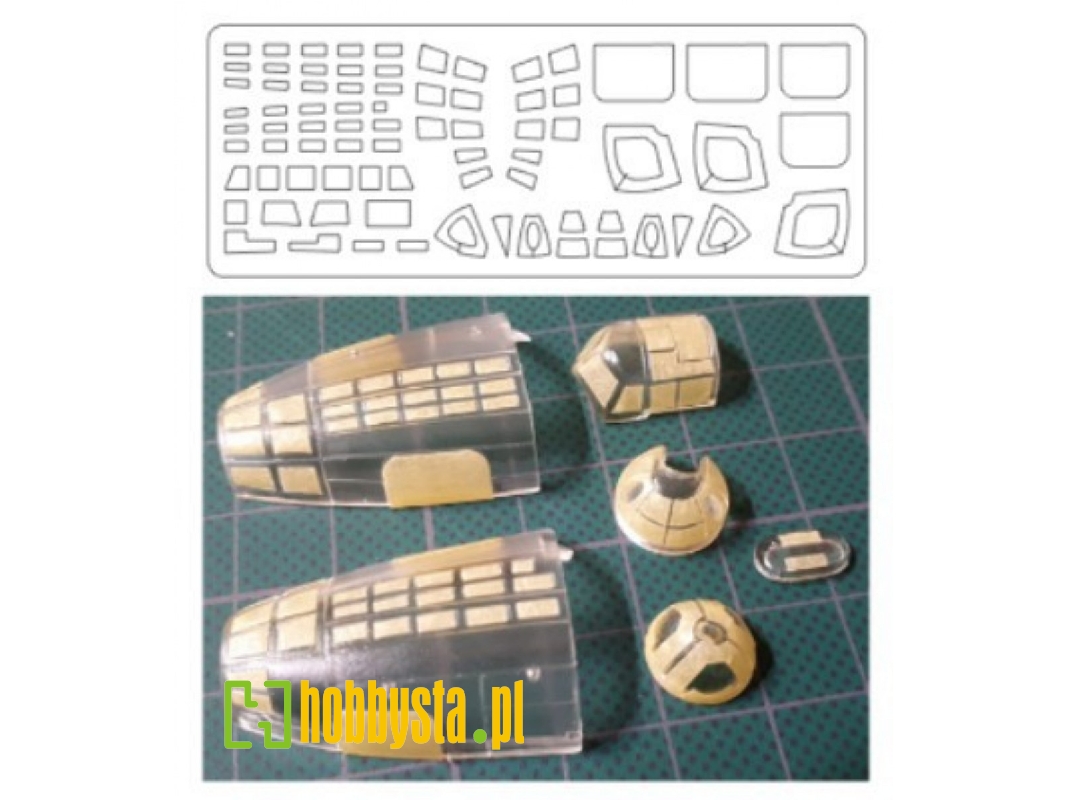 Ilyushin Il-4 Masks (For Zvezda Kits) - zdjęcie 1 Ilyushin Il-4 Masks (For Zvezda Kits) - zdjęcie 1
