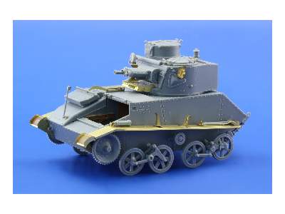  British Light Tank Mark VIB 1/35 - Vulcan - blaszki - zdjęcie 4