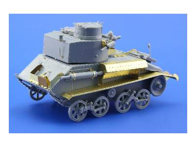  British Light Tank Mark VIB 1/35 - Vulcan - blaszki - zdjęcie 5