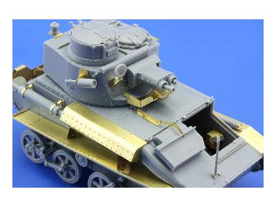  British Light Tank Mark VIB 1/35 - Vulcan - blaszki - zdjęcie 7