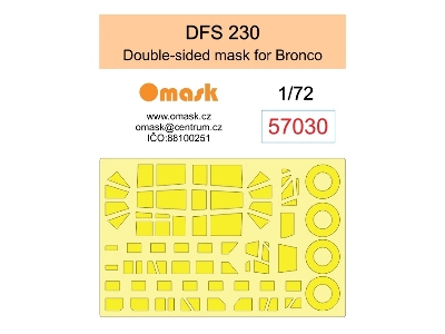 Dfs 230 Double-sided Masks (For Bronco Kits) - zdjęcie 1