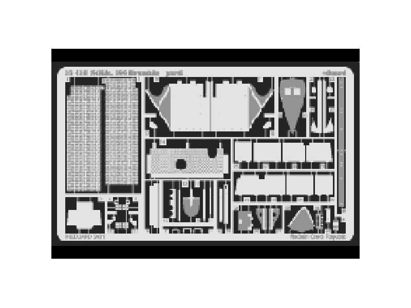 Brummbar 1/35 - Tamiya - blaszki - zdjęcie 1 Brummbar 1/35 - Tamiya - blaszki - zdjęcie 1