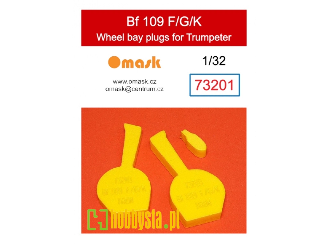 Bf 109 F/G/K Wheel Bay Plugs (For Trumpeter) - zdjęcie 1 Bf 109 F/G/K Wheel Bay Plugs (For Trumpeter) - zdjęcie 1