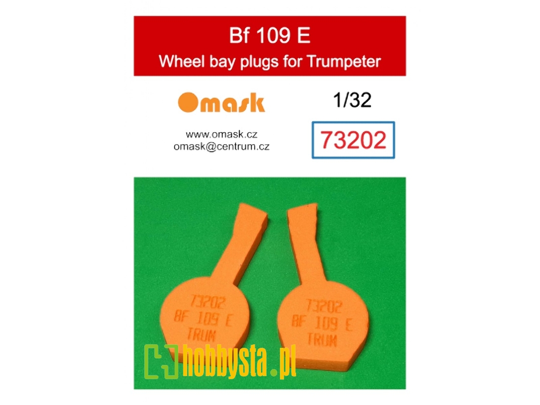 Bf 109 E Wheel Bay Plugs (For Trumpeter) - zdjęcie 1 Bf 109 E Wheel Bay Plugs (For Trumpeter) - zdjęcie 1