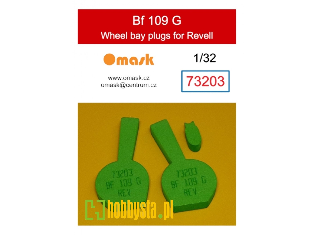 Bf 109 G Wheel Bay Plugs (For Revell 04665, 04888, 03829) - zdjęcie 1 Bf 109 G Wheel Bay Plugs (For Revell 04665, 04888, 03829) - zdjęcie 1