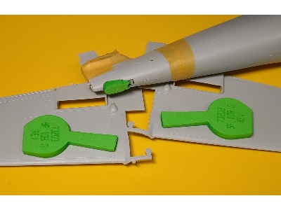 Bf 109 G Wheel Bay Plugs (For Revell 04665, 04888, 03829) - zdjęcie 2