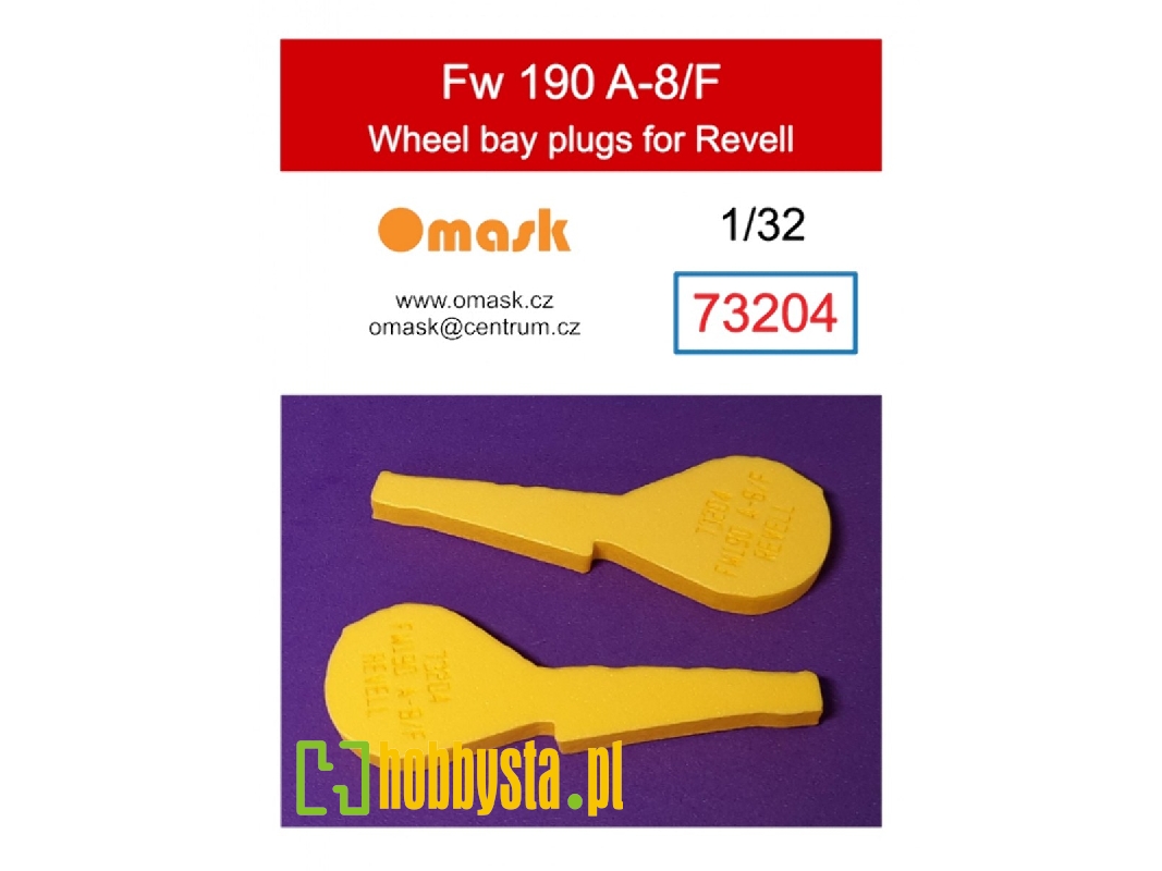 Fw 190 A-8/F Wheel Bay Plugs (For Revell 03874, 03926, 04869) - zdjęcie 1 Fw 190 A-8/F Wheel Bay Plugs (For Revell 03874, 03926, 04869) - zdjęcie 1