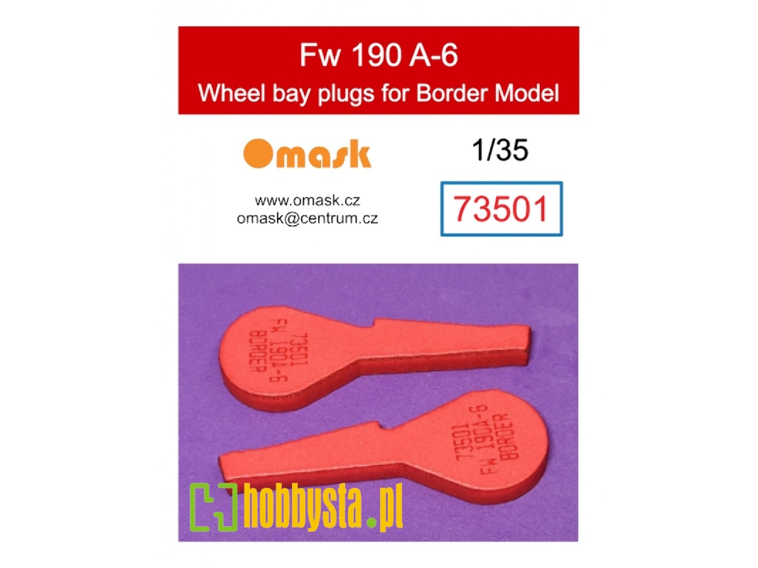 Fw 190 A-6 Wheel Bay Plugs (For Border Model Bf-003) - zdjęcie 1 Fw 190 A-6 Wheel Bay Plugs (For Border Model Bf-003) - zdjęcie 1