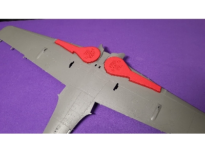 Fw 190 A-6 Wheel Bay Plugs (For Border Model Bf-003) - zdjęcie 2