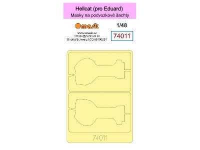 Grumman F6f Hellcat Masks (For Eduard Kits) - zdjęcie 1