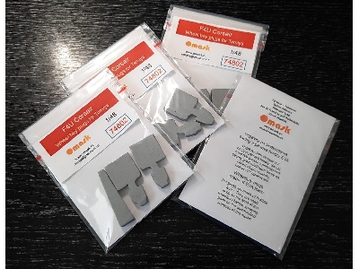 Vought F4u Corsair Wheel Bay Plugs (For Tamiya Kits) - zdjęcie 4