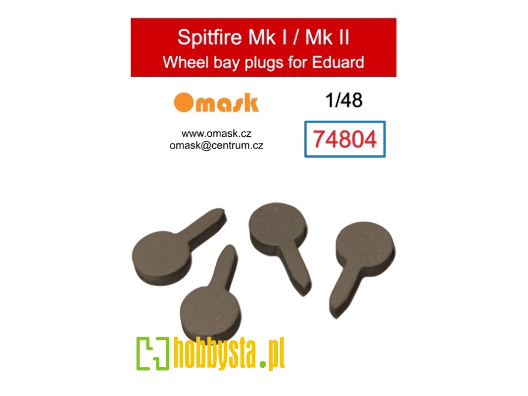 Supermarine Spitfire Mk.I / Mk.Ii Wheel Bay Plugs (For Eduard Kits) - zdjęcie 1 Supermarine Spitfire Mk.I / Mk.Ii Wheel Bay Plugs (For Eduard Kits) - zdjęcie 1